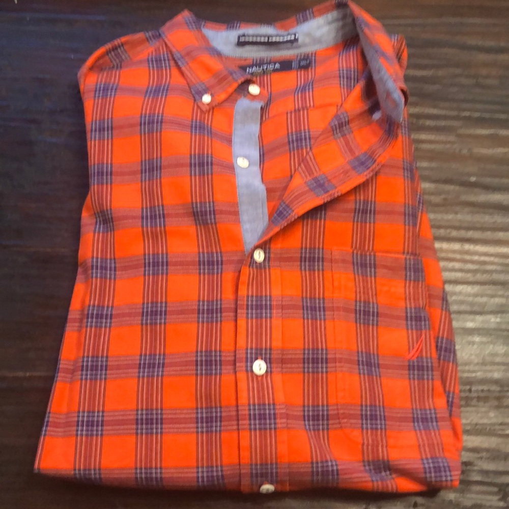 Nautica Mens LS Shirt